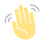 waving hanf icon